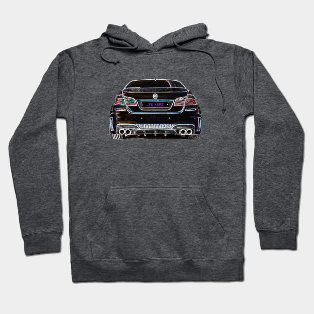 BMW M5 F10 Rear End Hoodie by JFK KARZ